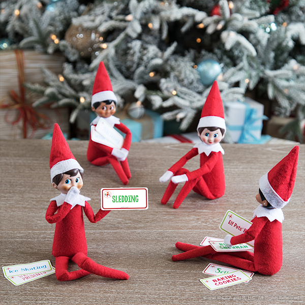 elves playing charades