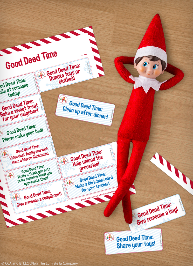 Kindness Elves Printables