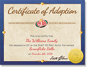 Elf Pets Certificate