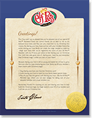 Elf Pets Letter
