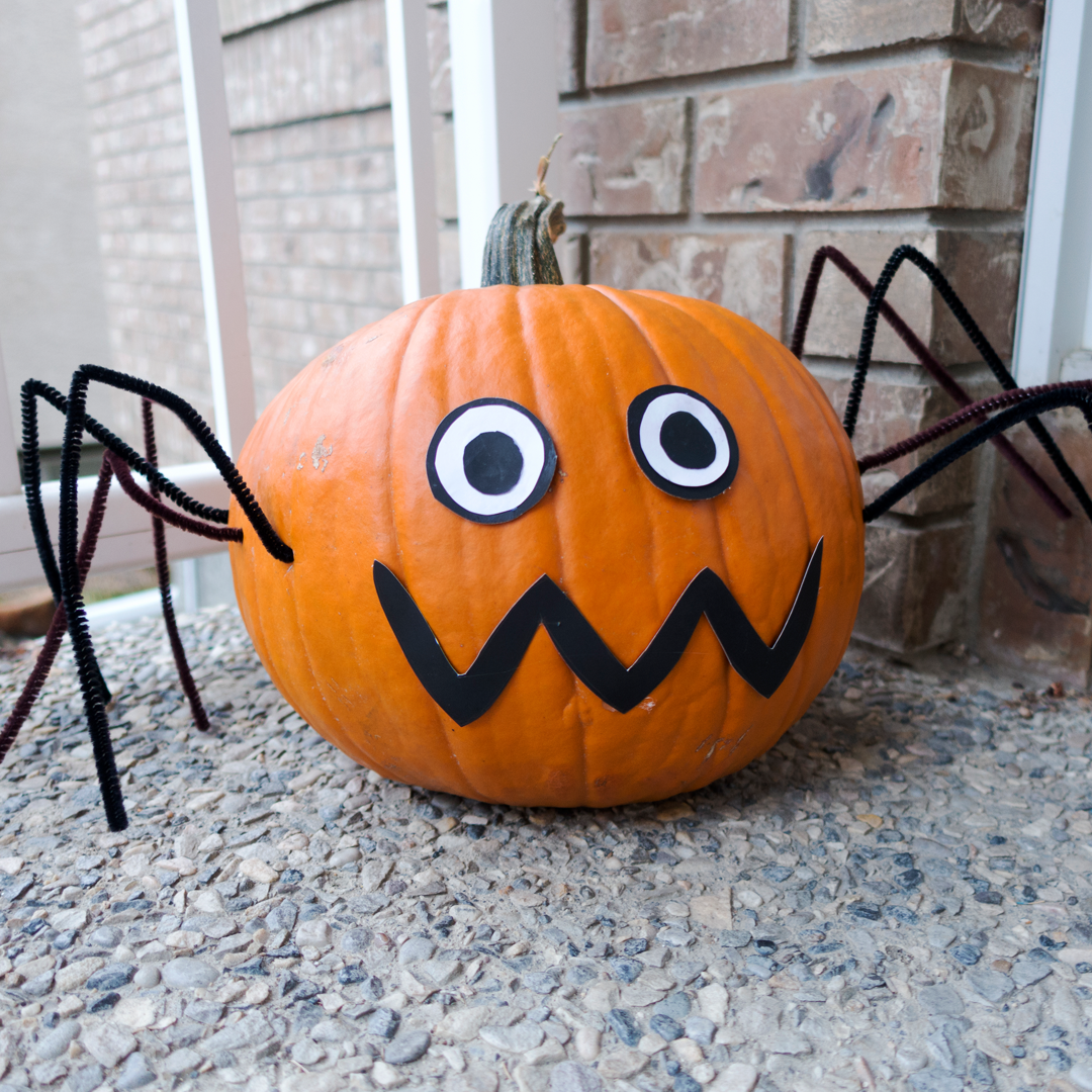 No-Carve Pumpkin Animals