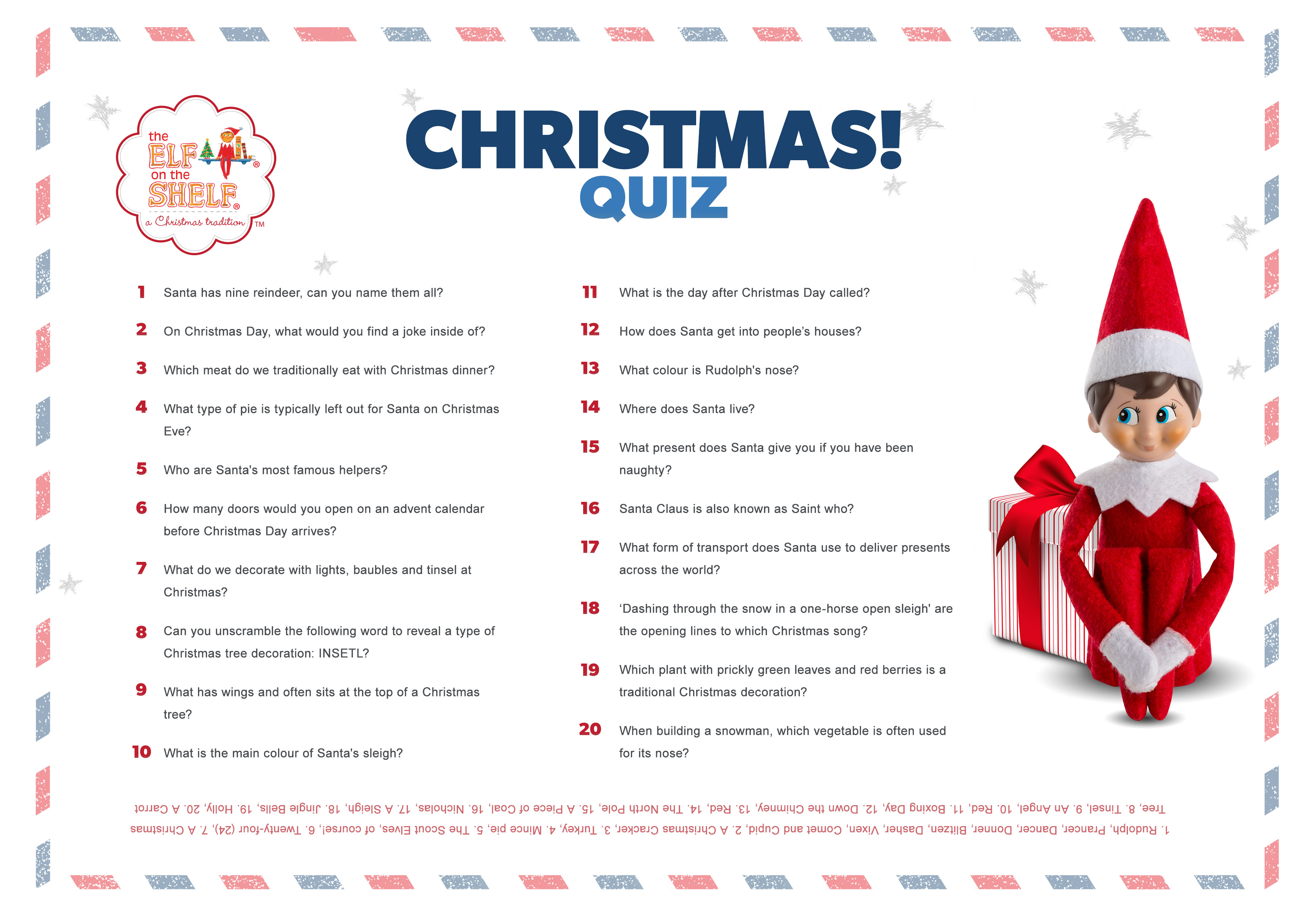 Christmas Pictures Quiz Questions And Answers 2023 Best Perfect The