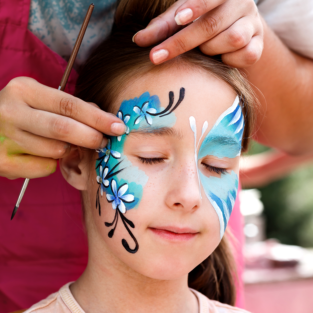 Flowers Face Paint