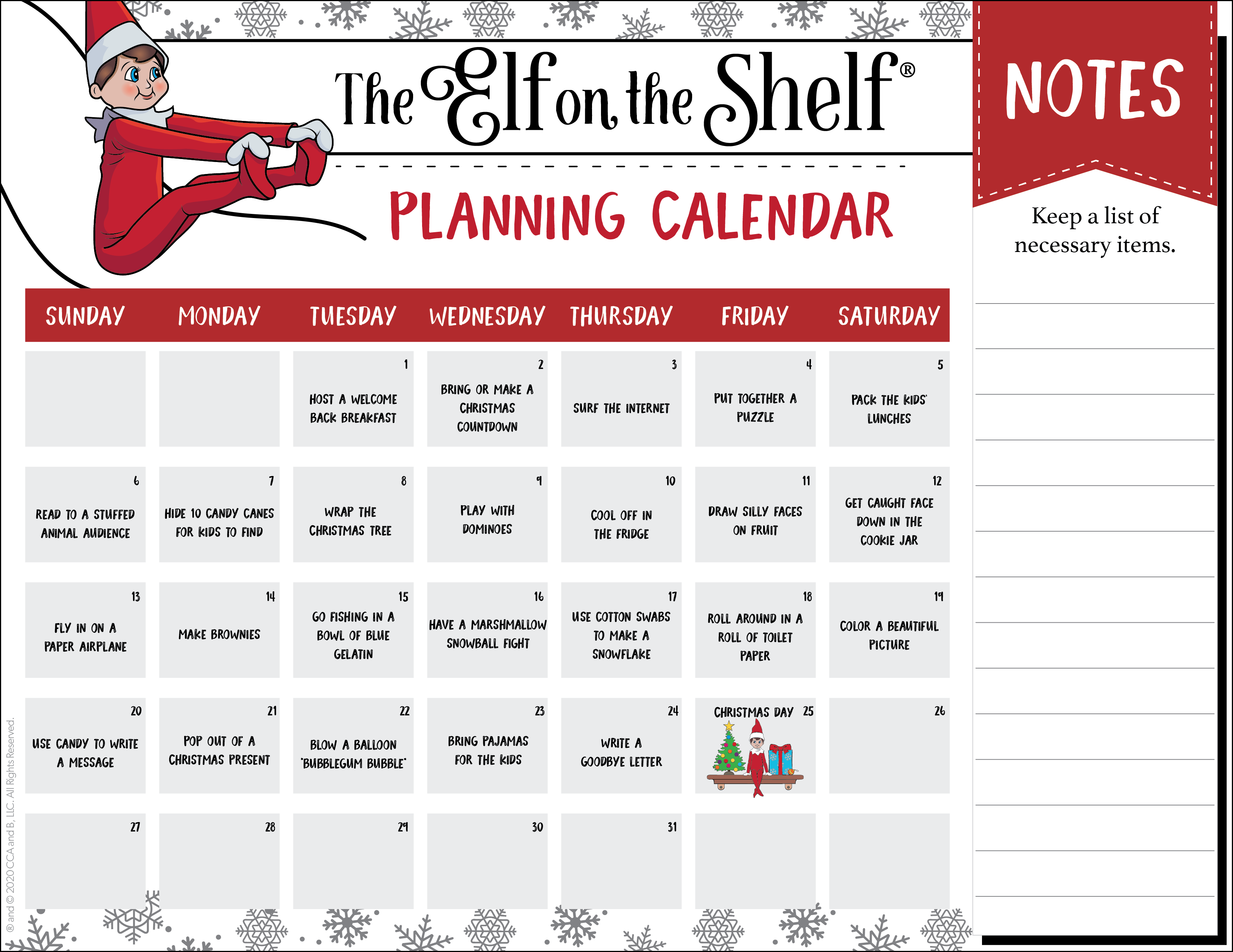 The Ultimate Elf on the Shelf Ideas Planner The Elf on the Shelf