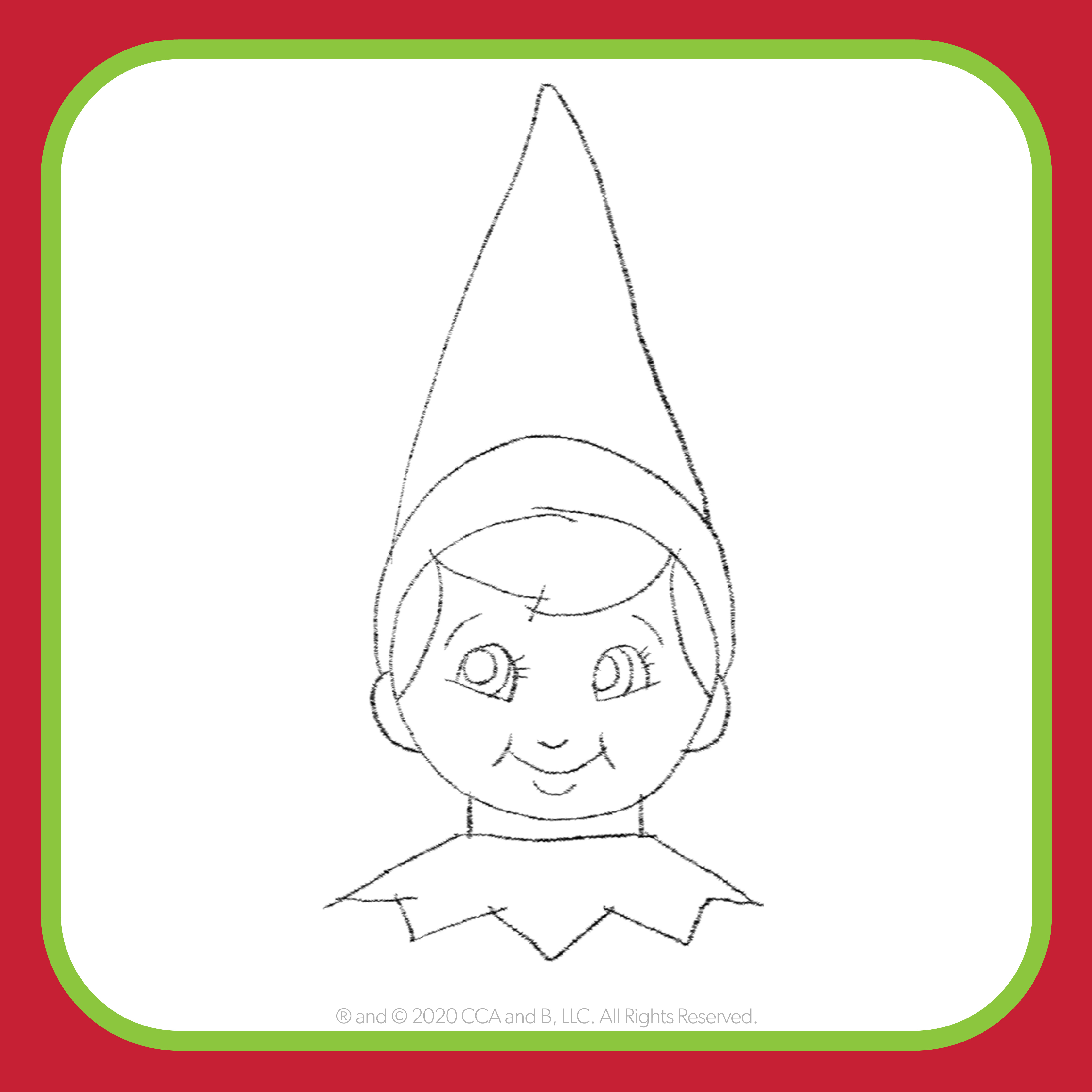 Learn How to Draw The Elf on the Shelf® | The Elf on the Shelf