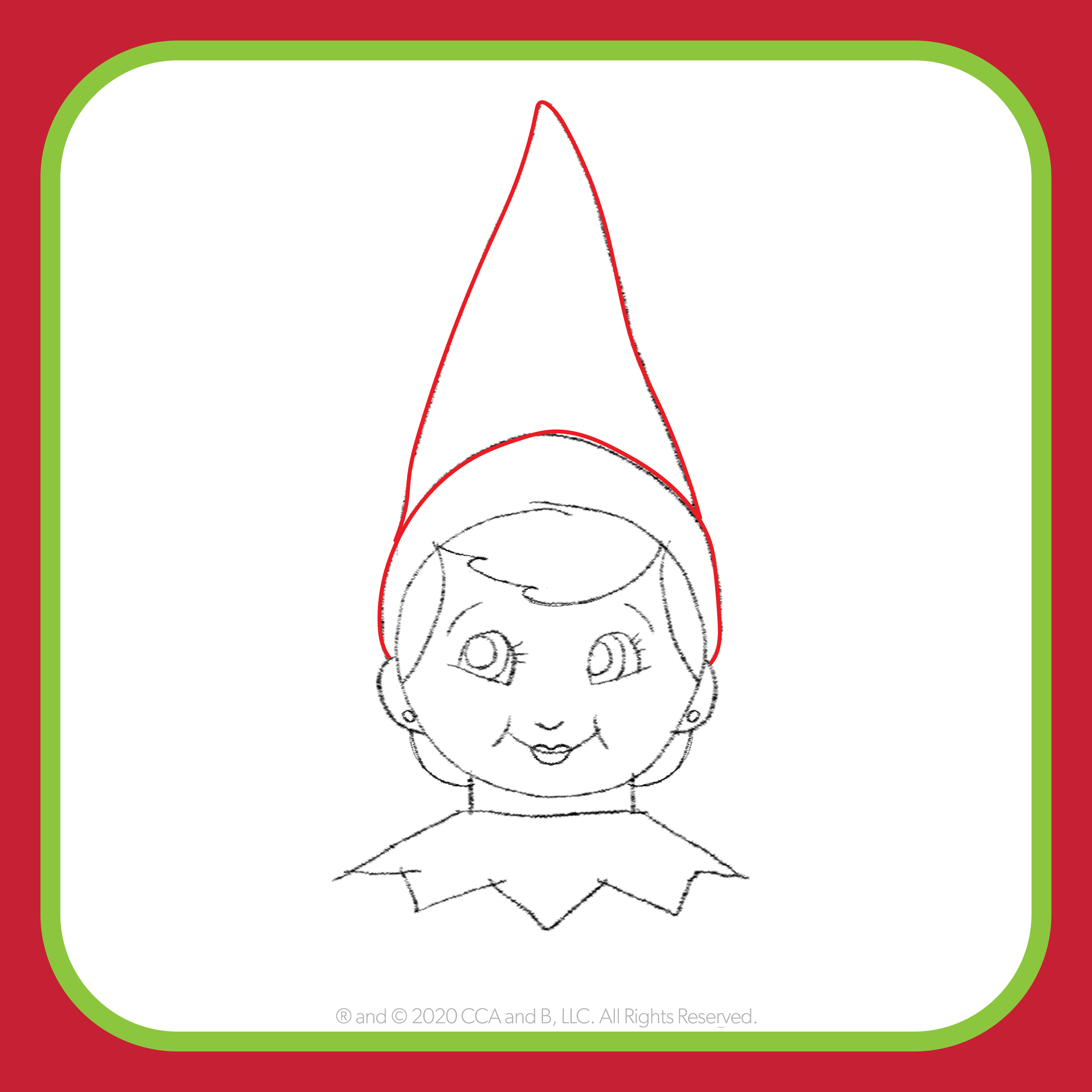 Learn How To Draw The Elf On The Shelf The Elf On The Shelf
