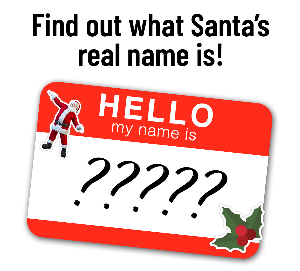 What is hot sale santa's name