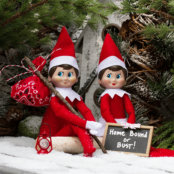 When Will My Scout Elf Return The On Shelf - Christmas Elf Decorations Home Visit