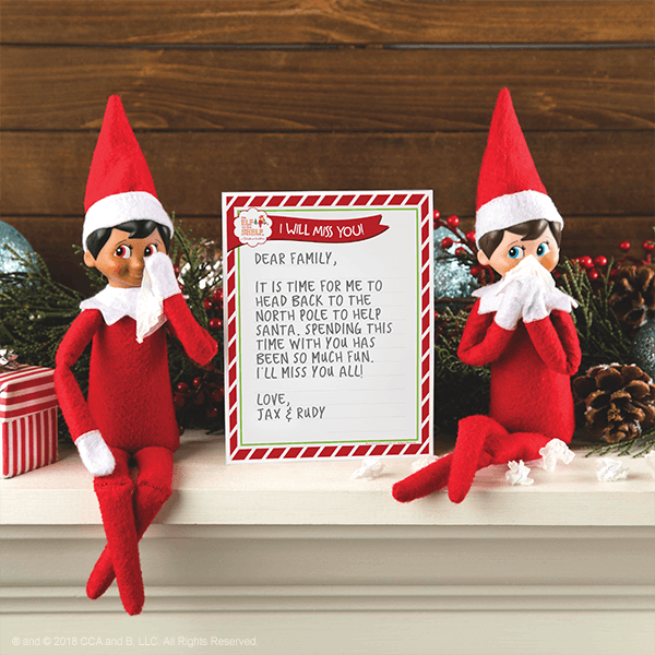 elf on the shelf stationary templates