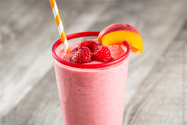 Peach Berry Smoothie