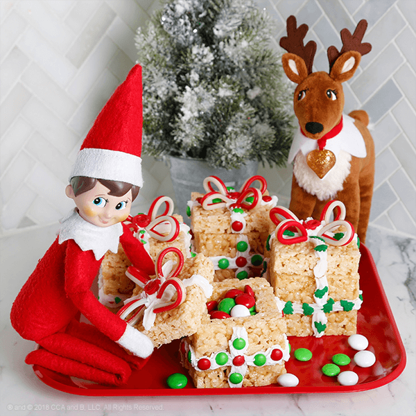 Rice Krispies Treat Box - The Elf on the Shelf 