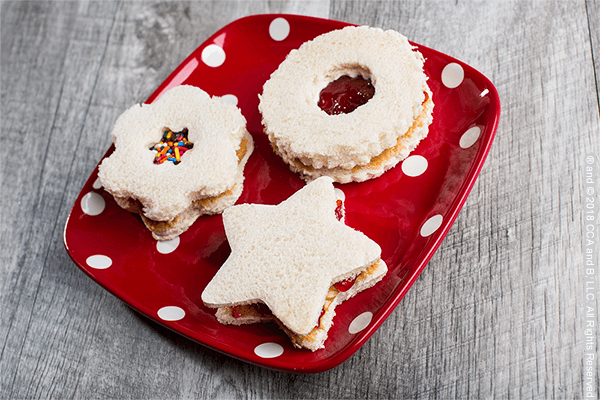 Peanut Butter and Jelly Cutouts