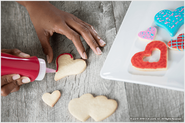 Valentine's Day Cookies - The Elf on the Shelf