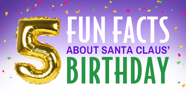 Fun Facts about Santa's Birthday header