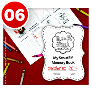 Scout Elf Memory Book