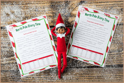 Scout Elf Craft Corner: North Pole Storytelling Printables