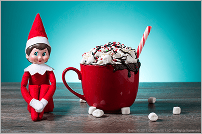 Microwave Chocolate Mug Cake – The Elf on the Shelf 