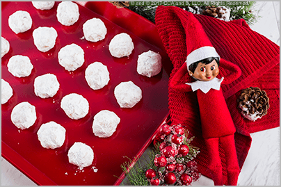 Simple Snowball Cookies – The Elf on the Shelf