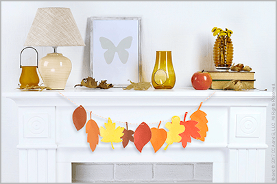 Festive Fall Garlands – The Elf on the Shelf