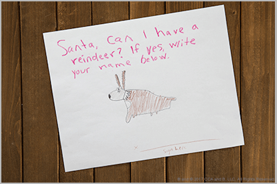 Christmas Contracts in Kids’ Letters to Santa – The Elf on the Shelf