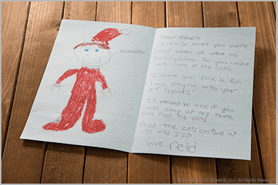 A Helping Hand in Kids’ Letters to Santa – The Elf on the Shelf