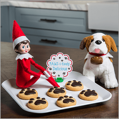 Christmas Cookie Guide - The Elf on the Shelf 