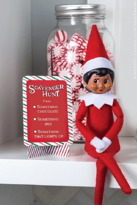 Candy Quest - Imaginative Elf on the Shelf Ideas - The Elf on the Shelf