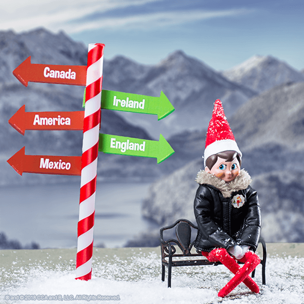 Traveling with The Elf on the Shelf