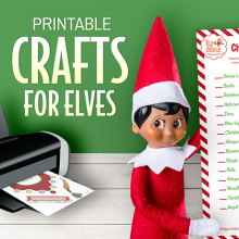 Printable Crafts for Elves
