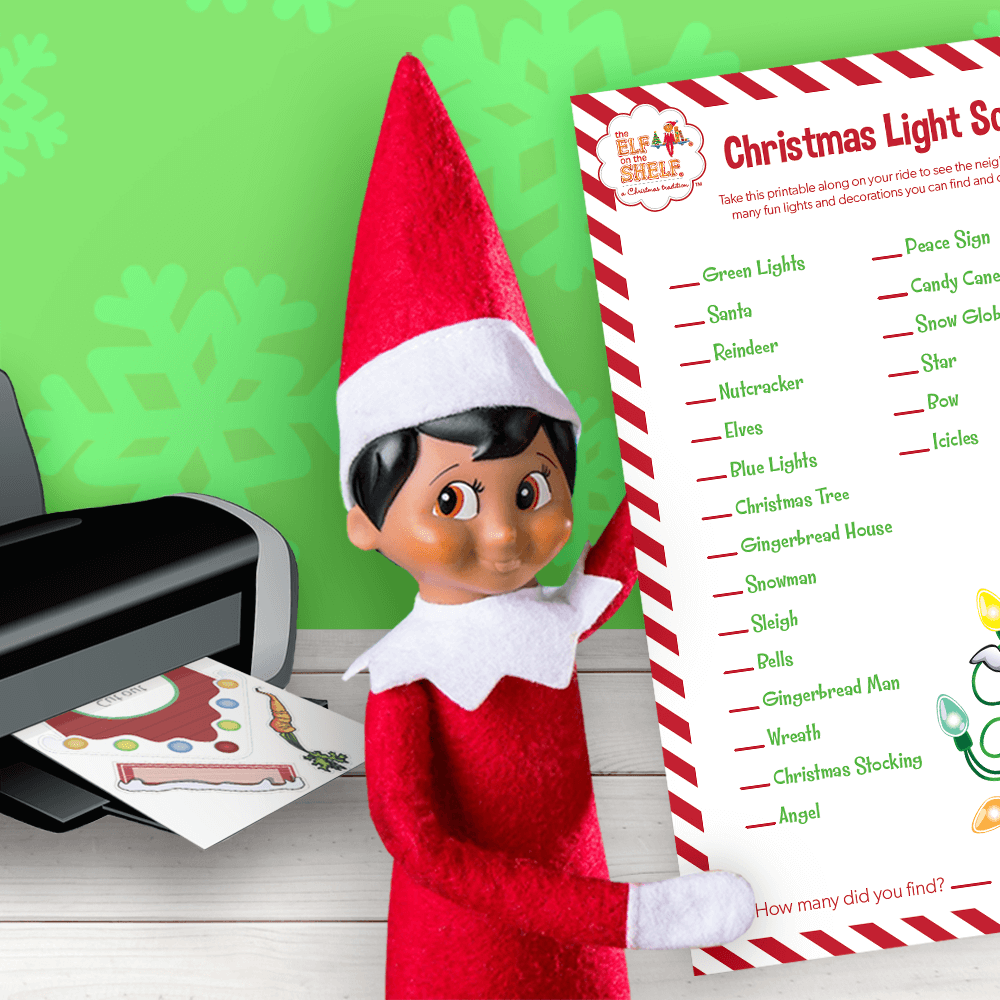 Download These 10 Free Printables For Your Scout Elf The Elf On The Shelf