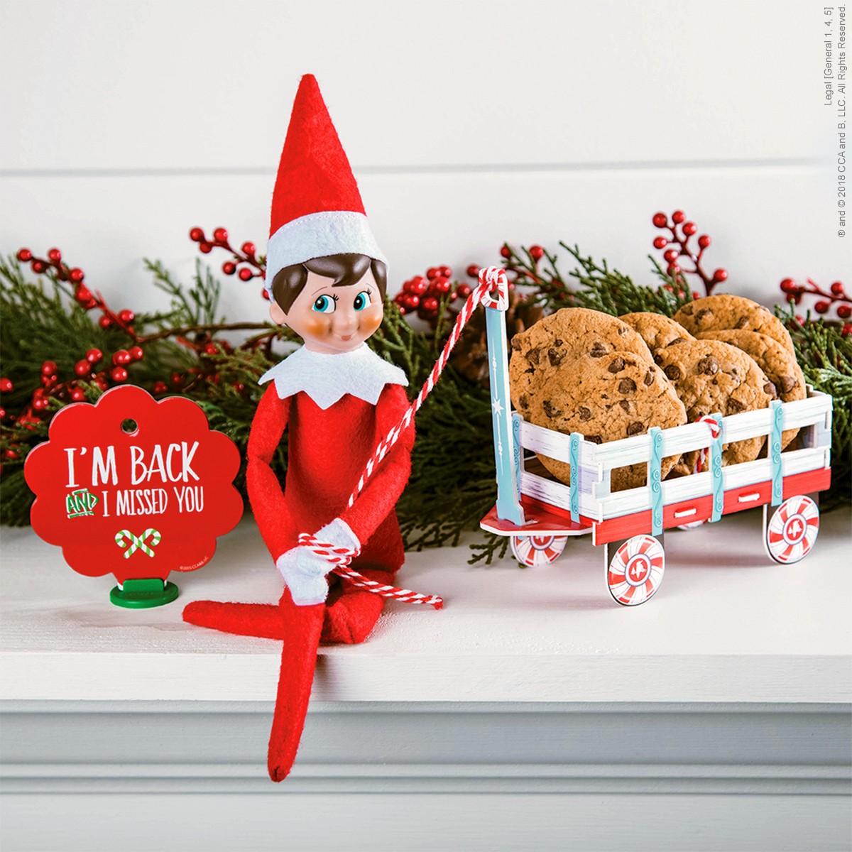 Sweet Scout Elf Welcome The Elf on the Shelf.