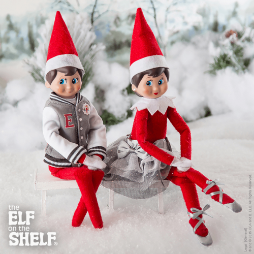 Cute Pair | The Elf on the Shelf
