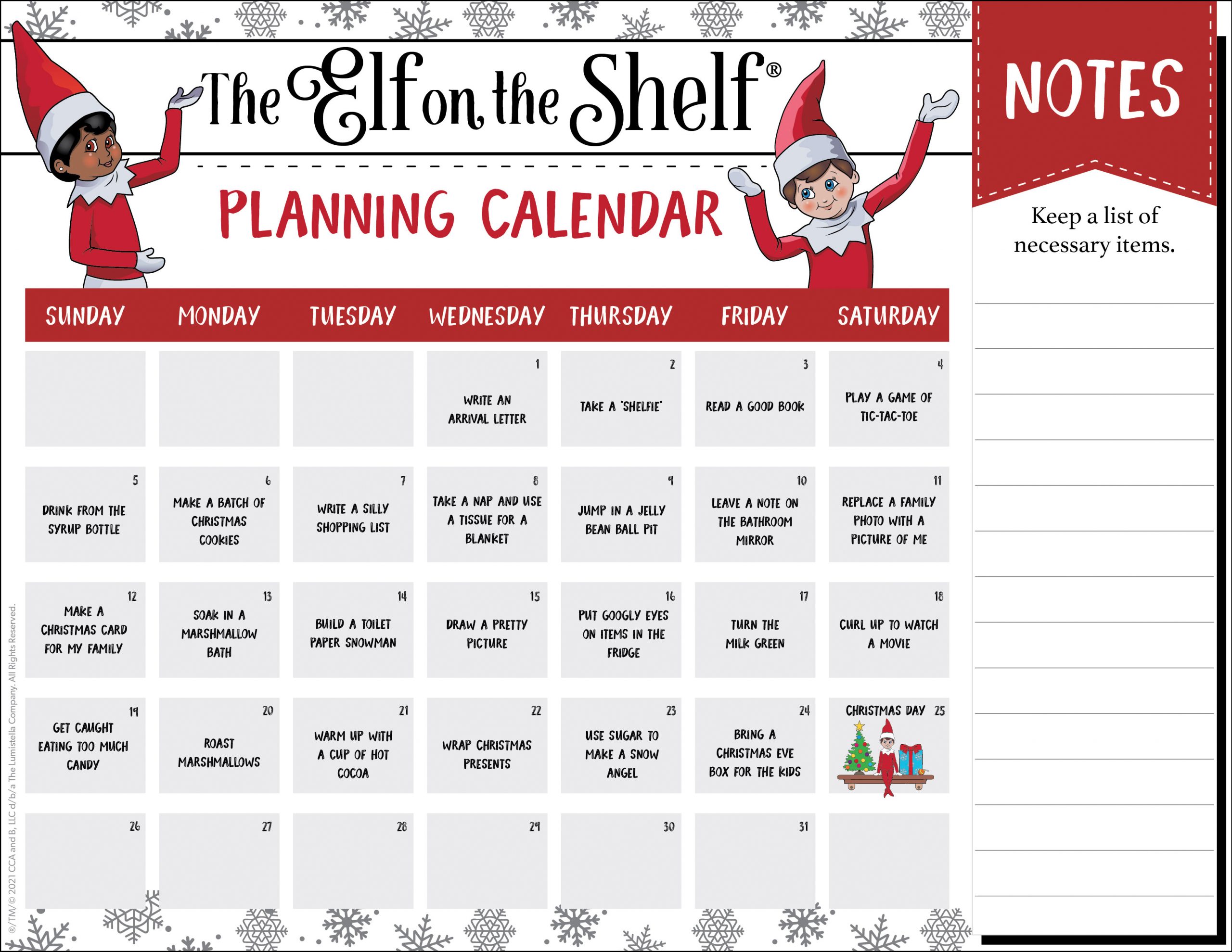 The Ultimate Elf on the Shelf Ideas Planner | The Elf on the Shelf The Ultimate Elf on the Shelf Ideas Planner | The Elf on the Shelf
