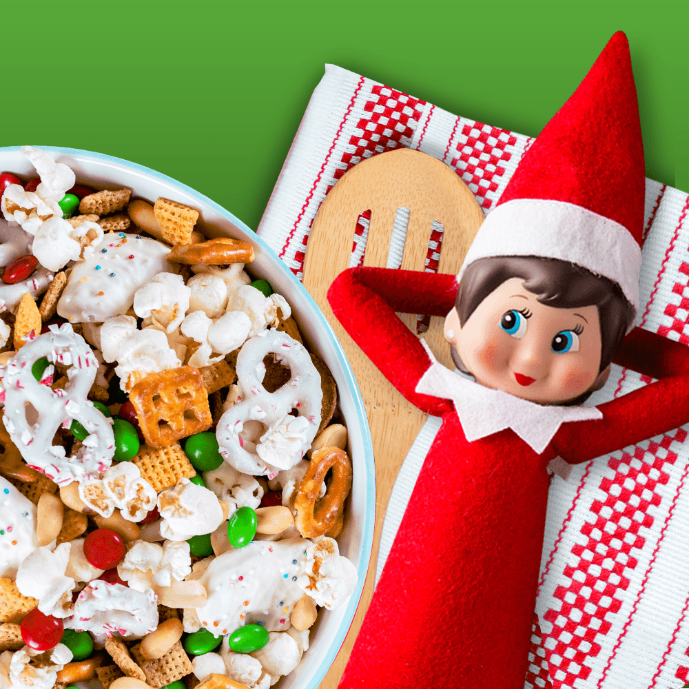 Create Your Own Trail Mix with Christmas Flair