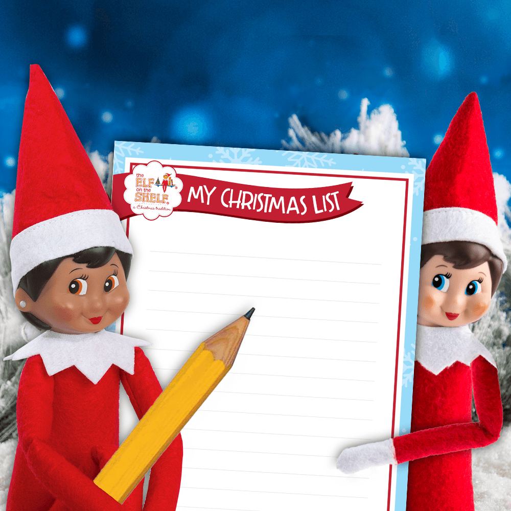 Use This Free Stationery to Write Your List to Santa