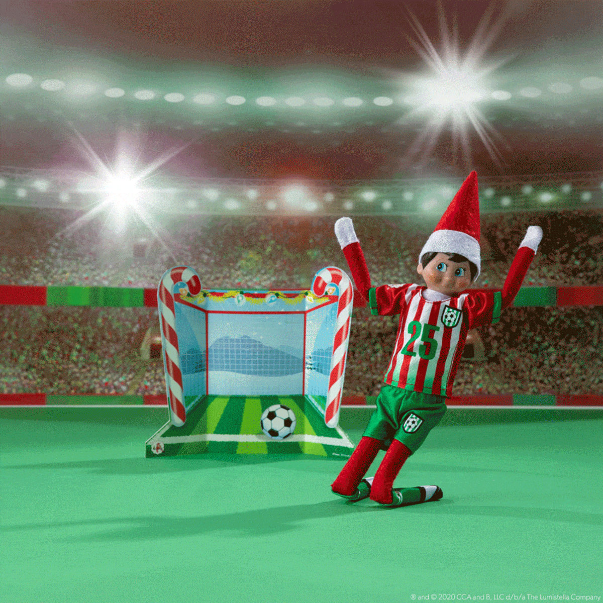 Scout Elf Soccer Star GIF