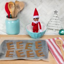 Baking “Brown-E’s” | The Elf on the Shelf