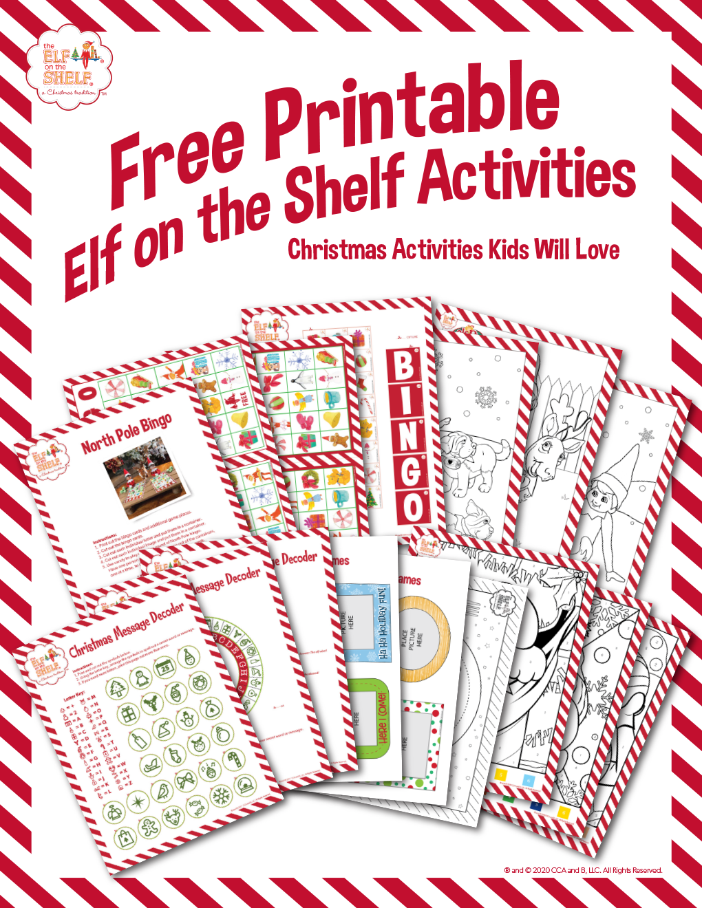 Printable Elf Activites