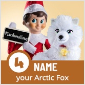 Elf Pets® Arctic Fox - Elf On The Shelf Australia