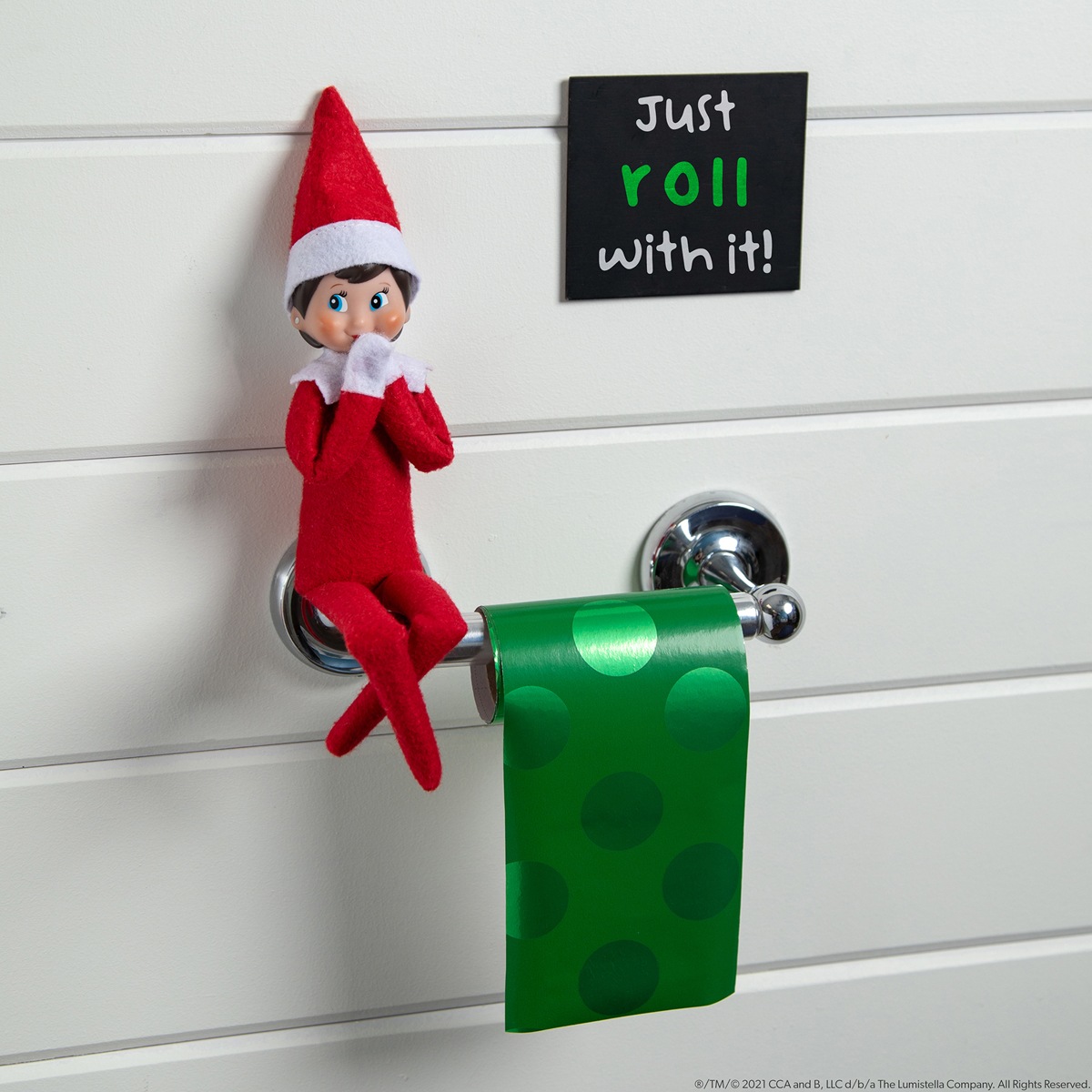 Toilet Paper Trade Out The Elf on the Shelf