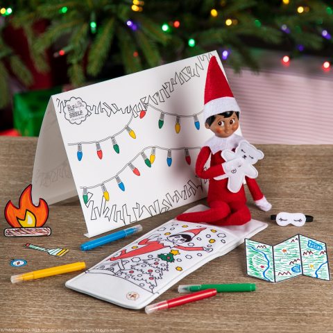 Indoor Christmas Camping | The Elf on the Shelf