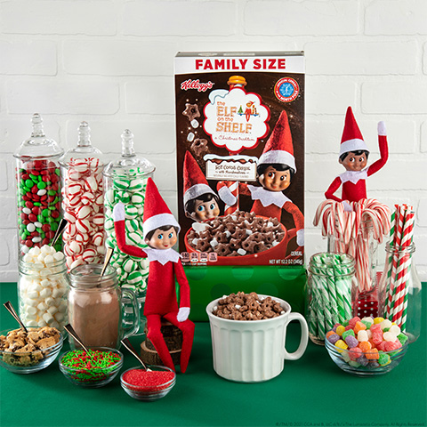 Scout Elf Hot Cocoa Toppings Bar