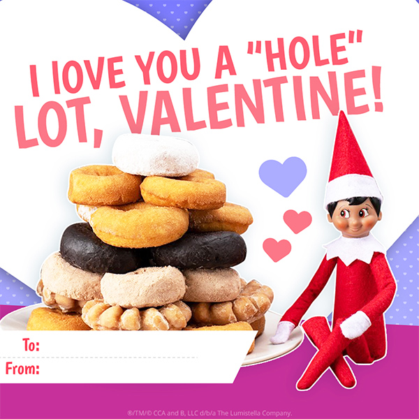 Download Free Elftastic Valentine’s Day Cards | The Elf on the Shelf