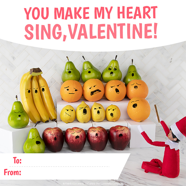 Download Free Elftastic Valentine’s Day Cards | The Elf on the Shelf