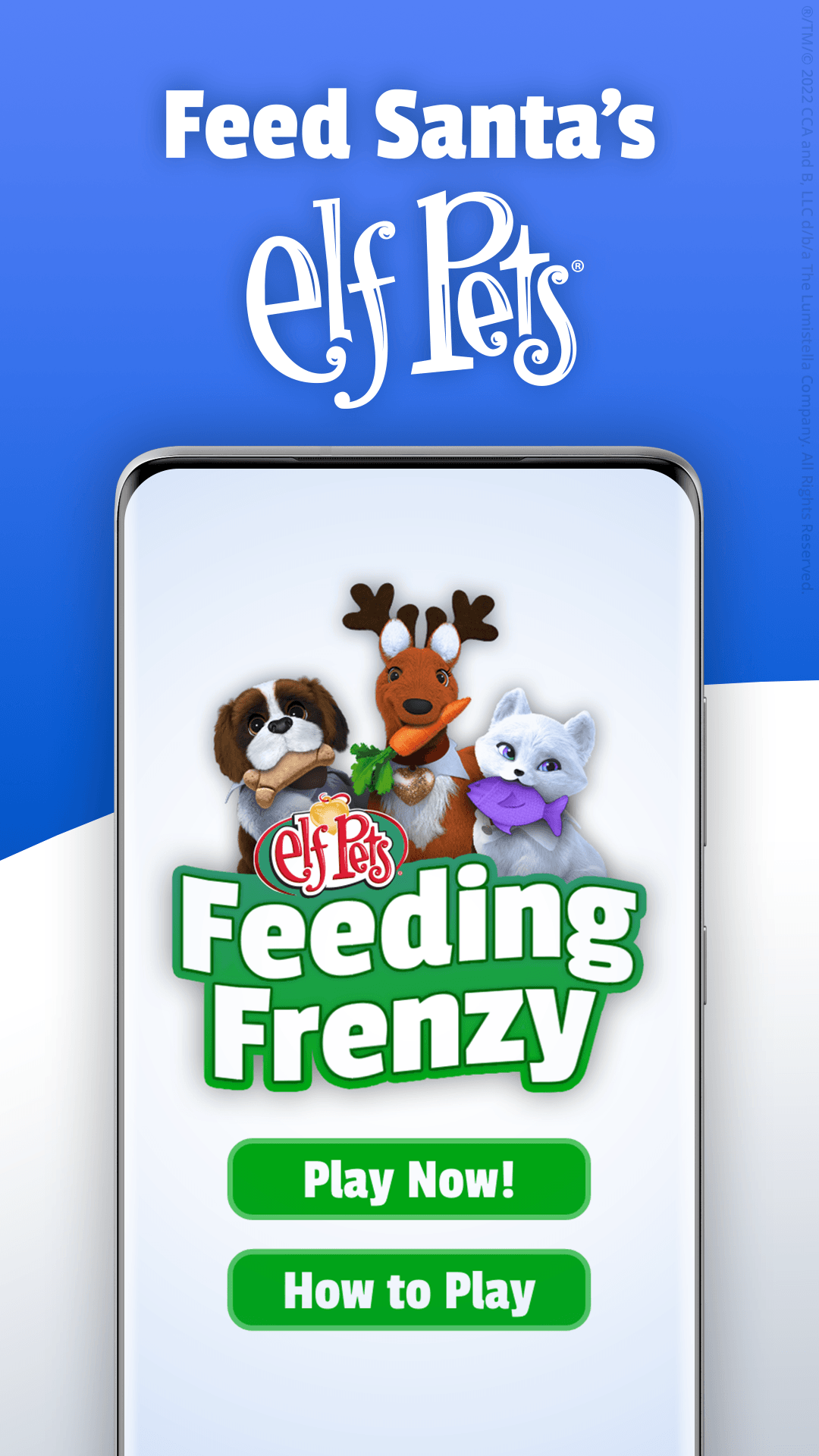 Elf Pets® Feeding Frenzy Feature