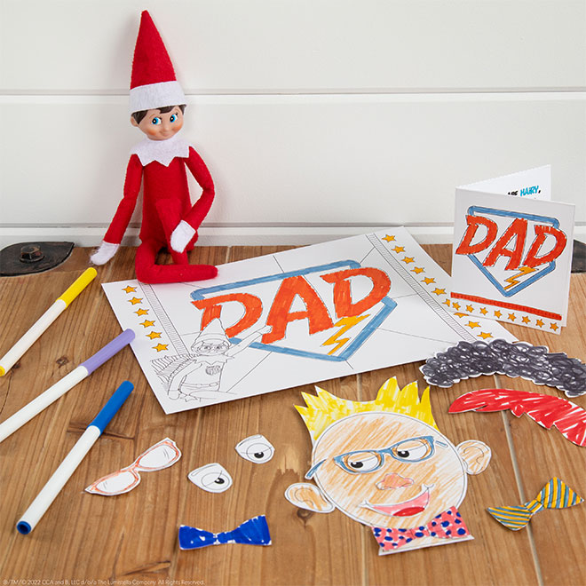 Elf with printable crafts