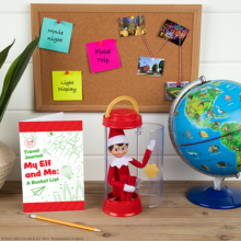 Carry Christmas Cheer with Scout Elf Carrier Ideas | The Elf on the Shelf