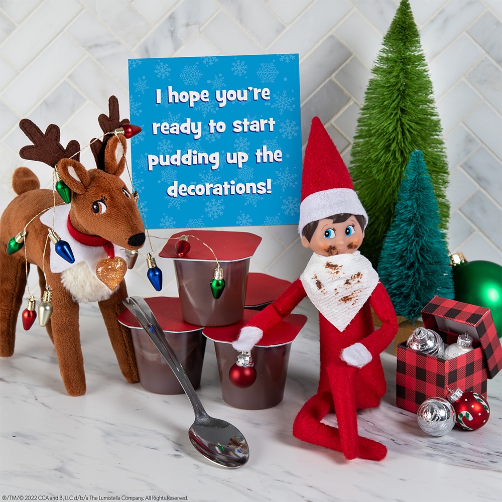 Reindeer Pudding Cups - The Crafty Blog Stalker