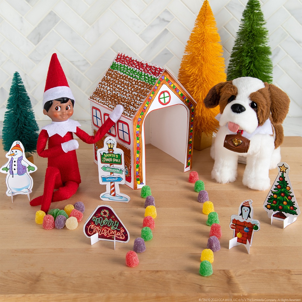 Gingerbread Lane - Cardstock -Night Before Christmas Eve Elf the