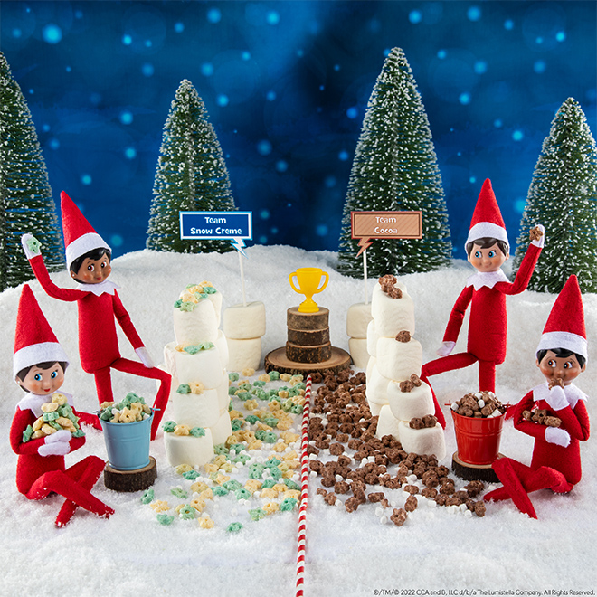 Create Merry Moments with North Pole Snow Creme Cereal | The Elf on the ...